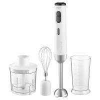 Sencor submersible blender Accu technology, 200W, 3in1, bowl-800ml, white (SHB9001GY)