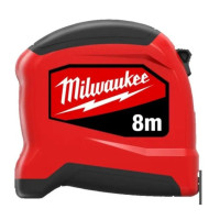 Milwaukee Рулетка Milwaukee SLIMLINE, 8мх25мм з фіксатором змотування, АБС-пластик (4932498785)