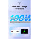Дата кабель USB-C to USB-C 2.0m 100W white Essager (EXCTT1-WLA02-P)