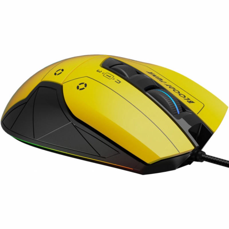 Мышка A4Tech Bloody W70 Max Punk Yellow (4711421963251)