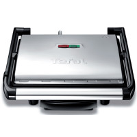 Tefal Гриль прижимной PaniniGrill 2000Вт, темп. режимов-1, металл (GC241D38)