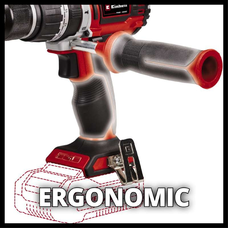 Einhell Cordless Impact Drill Screwdriver TP-CD 18/60 Li-i BL - Solo, PXC, 18 V, brushless 60 Nm, 1.37 kg, SOLO (4514205)