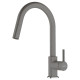 Franke Sink tap Lina, spout lenght - 215mm, pull-out, 1-handle, grey stone (115.0626.057)