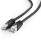 Патч-корд 0.5м FTP cat 6 CCA black Cablexpert (PP6-0.5M/BK)