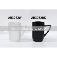 ARDESTO Mug Lino, 340ml, ceramic, black (AR3072BK)