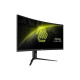 MSI Монітор MSI 34" MAG 342CQR-E2 2xHDMI, DP, Audio, VA, 3440x1440, 21:9, 180Hz, 1ms, sRGB 119%, CURVED, FreeSync, HAS (9S6-3DB64H-068)