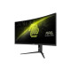 MSI Монітор MSI 34" MAG 342CQR-E2 2xHDMI, DP, Audio, VA, 3440x1440, 21:9, 180Hz, 1ms, sRGB 119%, CURVED, FreeSync, HAS (9S6-3DB64H-068)