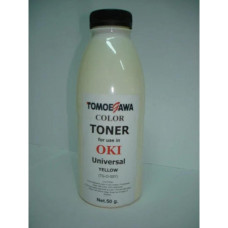Тонер OKI UNIVERSAL 50г Yellow Tomoegawa (TG-O-50Y)