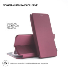 Чехол для мобильного телефона BeCover Exclusive Samsung Galaxy A27 SM-A276 Red Wine (715687)