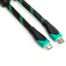 Кабель мультимедійний HDMI M to HDMI M 1.5m PowerPlant (KD00AS1250)