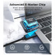 Дата кабель USB-C to USB-C 1.2m PD100W digital display silicone Choetech (XCC-1064)