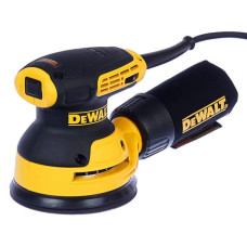 DeWALT Шліфмашина ексцентрикова 280Вт 8000-12000об·хв 125мм амплітуда 2.6мм 1.28кг (DWE6423)