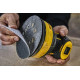 DeWALT Шліфмашина ексцентрикова 280Вт 8000-12000об·хв 125мм амплітуда 2.6мм 1.28кг (DWE6423)