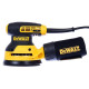 DeWALT Шліфмашина ексцентрикова 280Вт 8000-12000об·хв 125мм амплітуда 2.6мм 1.28кг (DWE6423)