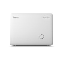 Gigaset Базовая станция DECT Аналоговая N210 PRO, FXO port, DECT/GAP, Блок питания, до 2 параллельных звонков, до 6 трубок (S30852-H2818-R102)