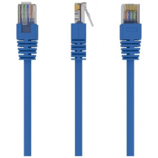 Патч-корд 0.5м, UTP, cat.5e, CCA, blue Cablexpert (PP12-0.5M/B)