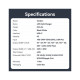 Зарядное устройство Vention 2xUSB-C PD45W GaN transparent white (FCFW0-EU)