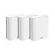 ASUS Router ZenWiFi BQ16 BE25000, 2xGE LAN, 1xGE WAN/LAN, 1x10GE LAN, 1x10GE WAN/LAN 1xUSB 3.0, 3pcs, white (90IG08K0-MO3N4V)