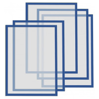 Magnetoplan Magnetic frames A4 blue Magnetofix Frame Blue Set (1130303)