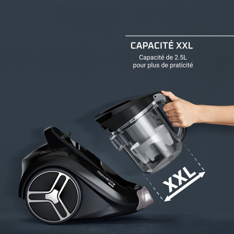 Rowenta Пилосос контейнерний Compact Power XXL Classic + Kit, 900Вт (RO4B25EA)