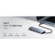 Концентратор Cudy USB-C 5-in-1 1xHDMI 4K + 1xUSB-C PD100W + 1xUSB 3.0 5Gbps + 2xUSB 2.0 (UH405)