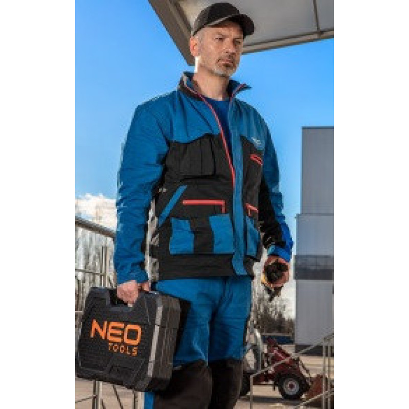 Neo Tools Рабочая куртка синяя HD+[81-215-XL]