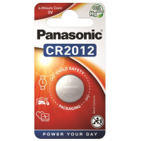 Panasonic Батарейка літієва CR2012 блістер, 1 шт. (CR-2012EL/1B)