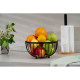 ARDESTO Basket Midori 25х25х13cm, metal, wood, black (AR0904B)
