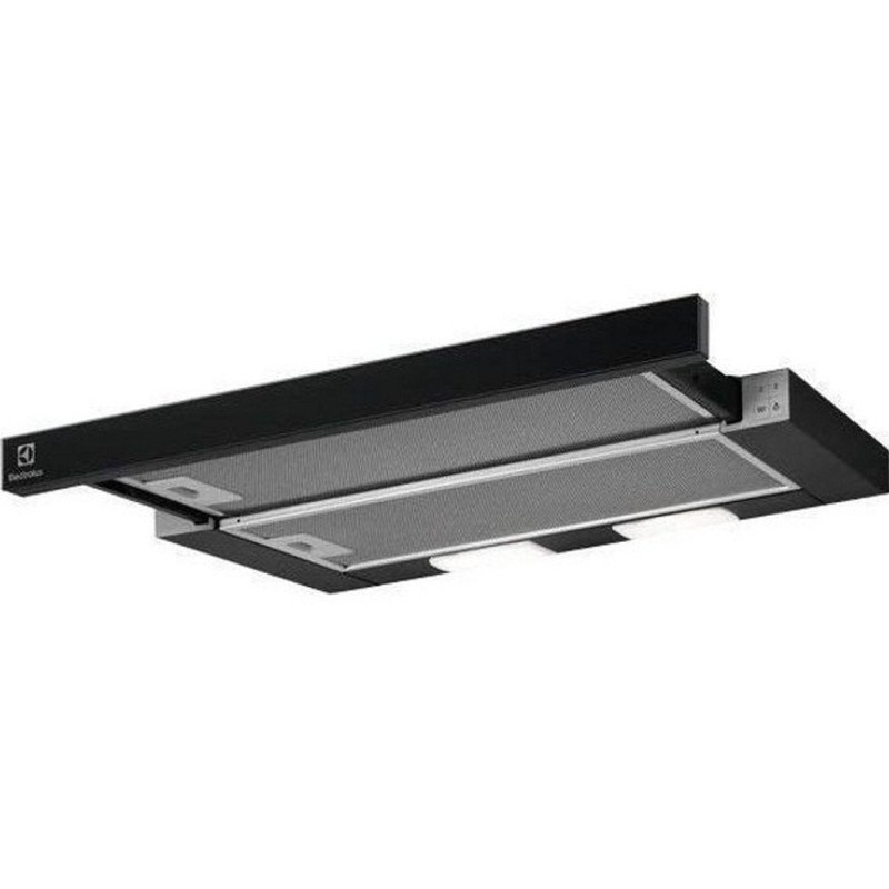 Electrolux hood telescopic, 59cm, 410m.cub/h, black (LFP326FB)