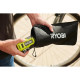 Ryobi Cordless bicycle pump USB Lithium RI4-0 4V 6.9bar display backlight 0.5kg without battery and charger (5133006141)