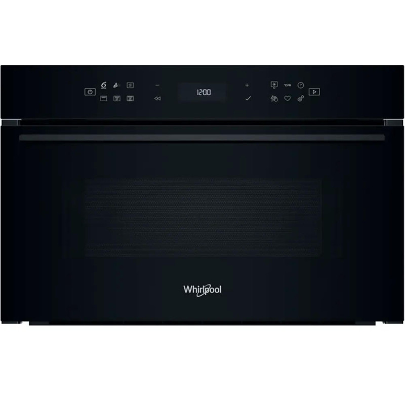 Whirlpool Микроволновая печь встраиваемая, 31л, электронное упр., 1000Вт, гриль, дисплей, черный (WMD7O4TB)