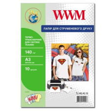 Бумага WWM A3 Termotransfers/White (TL140.A3.10)