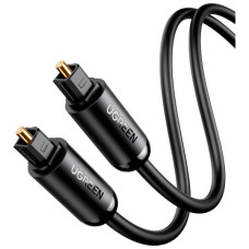 Кабель мультимедийный Optical Toslink 1.5m AV122 black Ugreen (70891)