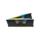 Модуль памяти для компьютера DDR5 64GB (2x32GB) 5600 MHz Vengeance RGB Corsair (CMH64GX5M2B5600Z40K)