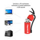 USB флеш накопитель ColorWay Fire 64 GB USB 3.0 Red (CW-USBFE64)