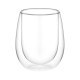 ARDESTO Double wall mug set, 350ml, 2pcs, borosilicate glass, transparent (AR2635BW)