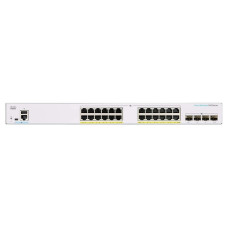 Cisco Коммутатор CBS250 Smart 24-port GE, PoE, 4x10G SFP+