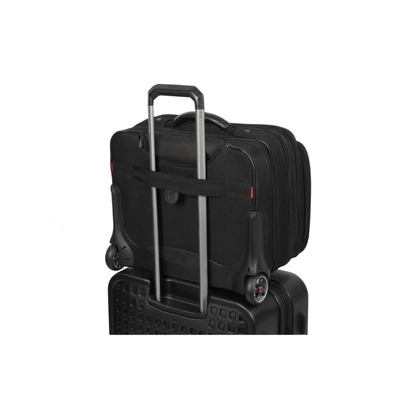 Wenger Patriot 2 Wheeled Laptop Case, Black (600662)