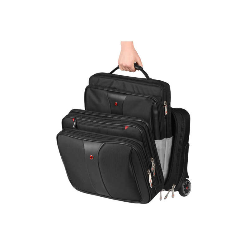 Wenger Patriot 2 Wheeled Laptop Case, Black (600662)