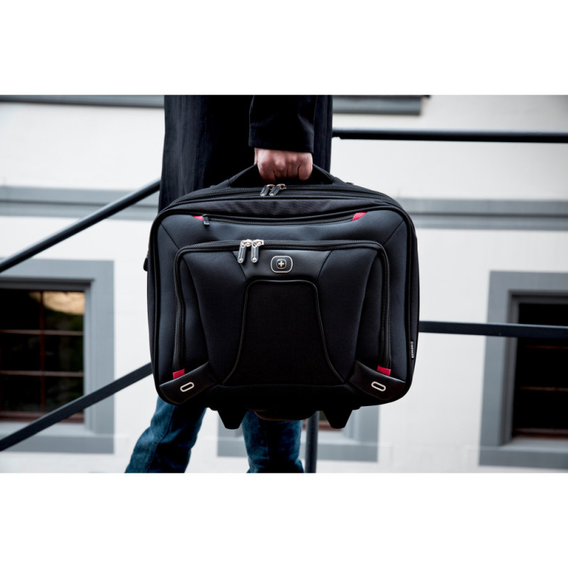 Wenger Patriot 2 Wheeled Laptop Case, Black (600662)