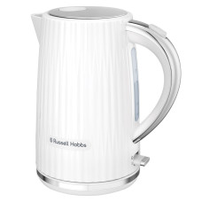 Russell Hobbs Electric kettle Eden, 1.7L, Stainless Steel, plastic, white (27360-70)