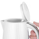 Russell Hobbs Electric kettle Eden, 1.7L, Stainless Steel, plastic, white (27360-70)