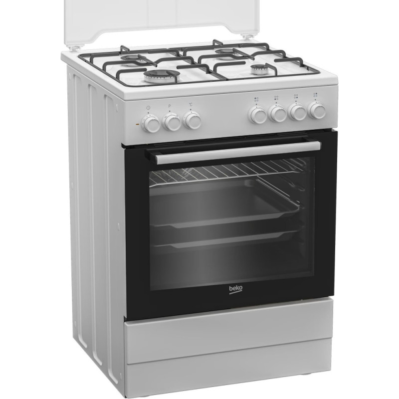 Beko Cooker combined, 66L, 60x60cm, convection, white (FBM62120WD)