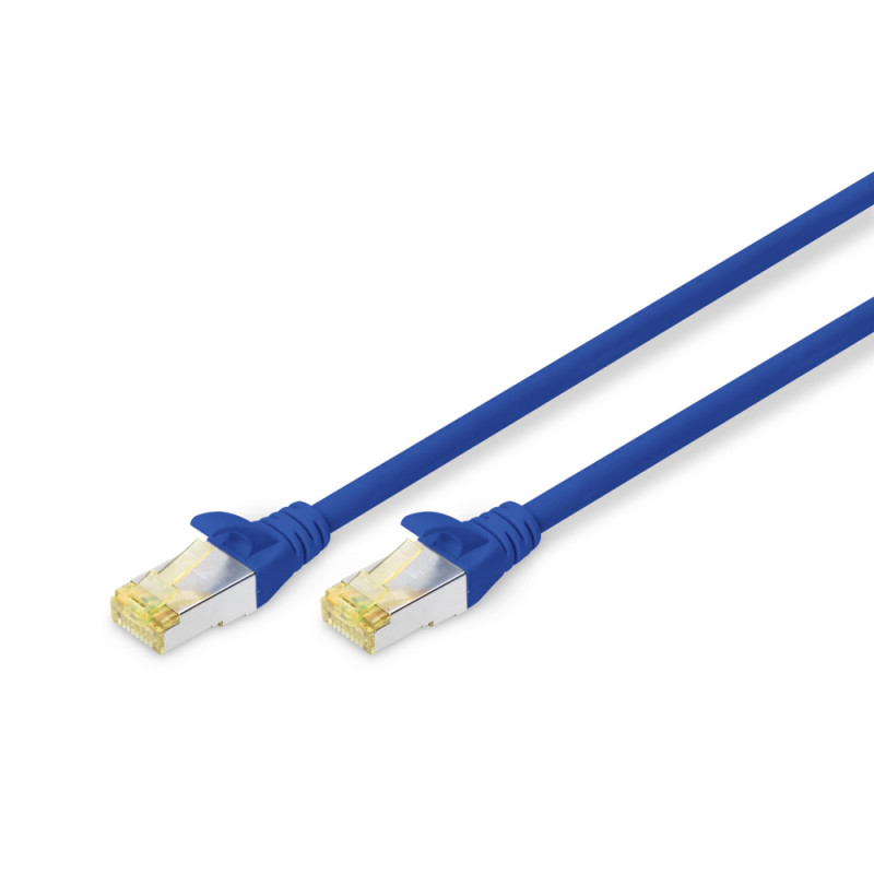 Digitus Патч-корд DIGITUS CAT 6a S-FTP, 0,25м, AWG 26/7, Cu, LSZH, синій (DK-1644-A-0025/B)