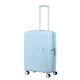 American Tourister Валіза American Tourister, Soundbox, поліпропілен, середня, 67см, 71.5/81л, TSA, 4 колеса, EXP, пастельно-блакитний (32G*22002)