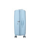 American Tourister Валіза American Tourister, Soundbox, поліпропілен, середня, 67см, 71.5/81л, TSA, 4 колеса, EXP, пастельно-блакитний (32G*22002)