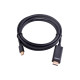 Кабель мультимедийный miniDisplayPort M to HDMI M 1.5m MD101 4K black Ugreen (20848)