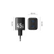 Зарядное устройство Vention 2xUSB-C PD45W GaN black (FEFB0-EU)