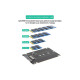 Конвертор Dynamode 2.5'' SATA to M.2 (NGFF) SSD 22*30mm, 22*42mm, 22*60mm, 22*80mm (S103-1N-P)