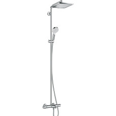 Hansgrohe Hansgrohe Crometta E 240 1jet Showerpipe shower system, with thermostat, chrome (27298000)